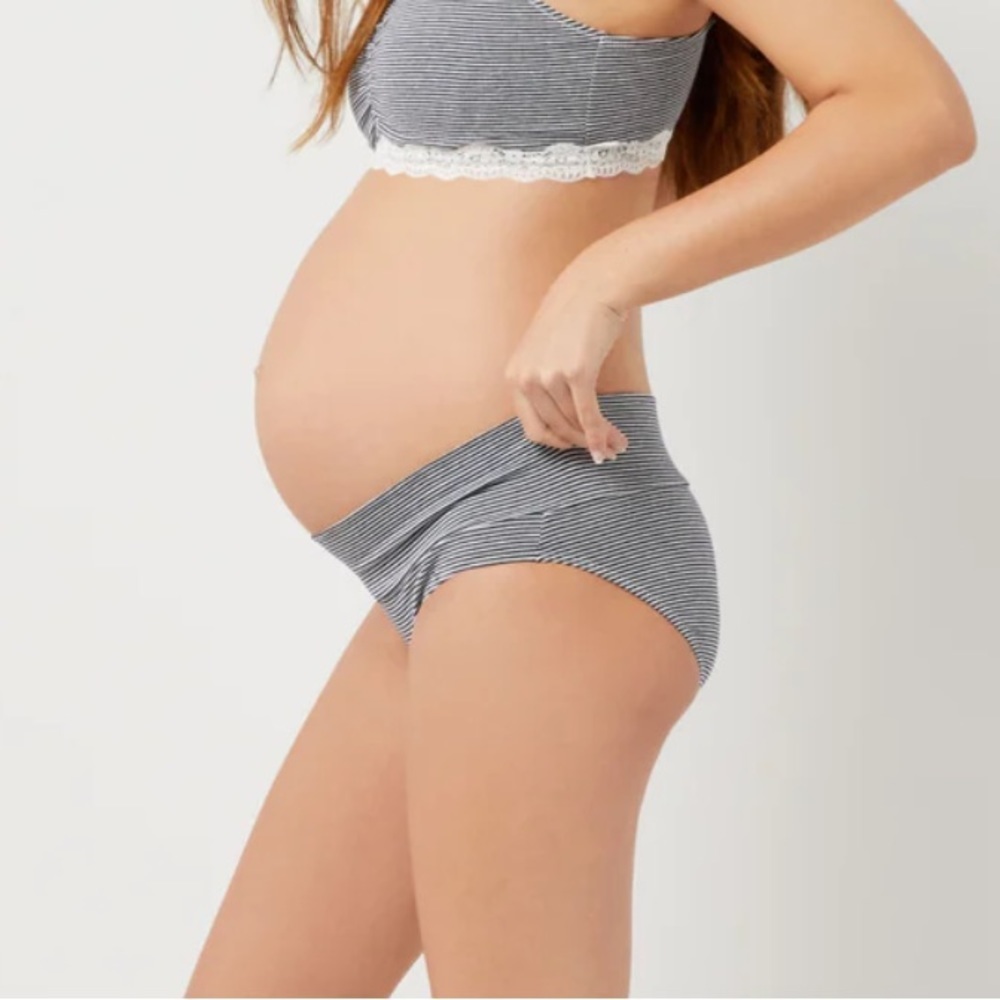 MATERNITY FOLD OVER PANTIES